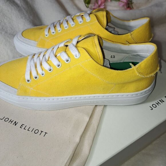 John Elliott Haze Canvas low in canary THESE SHOES ARE 🔥 HOST PICK - Picture 5 of 12